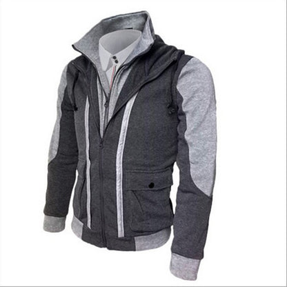 Men's Slim-Fit Hooded Zip Jacket | Cotton Casual Coat – JParker Collections