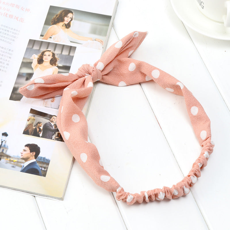 Bow & Bunny Ears Fabric Headband – 59 Styles
