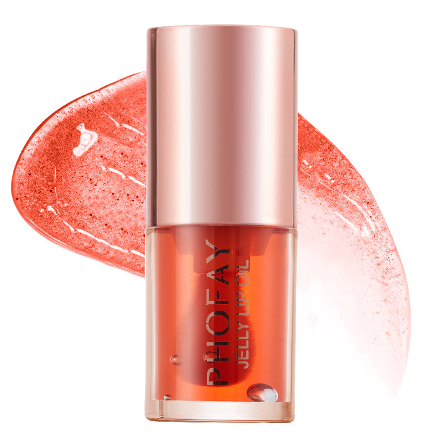 PHOFAY Jelly Lip Oil – Moisturising Non-Sticky Lip Gloss 4.8ml