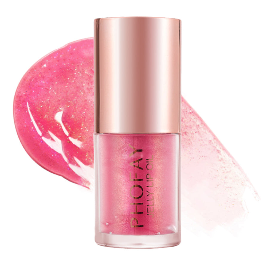 PHOFAY Jelly Lip Oil – Moisturising Non-Sticky Lip Gloss 4.8ml