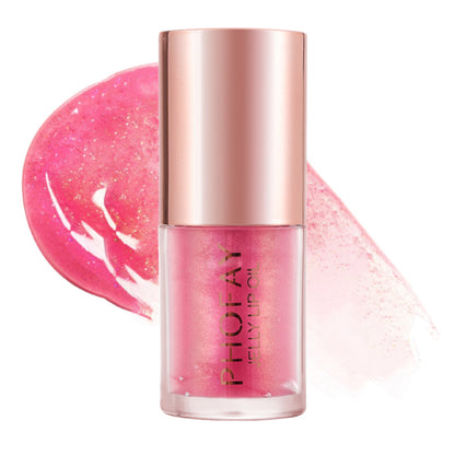 PHOFAY Jelly Lip Oil – Moisturising Non-Sticky Lip Gloss 4.8ml