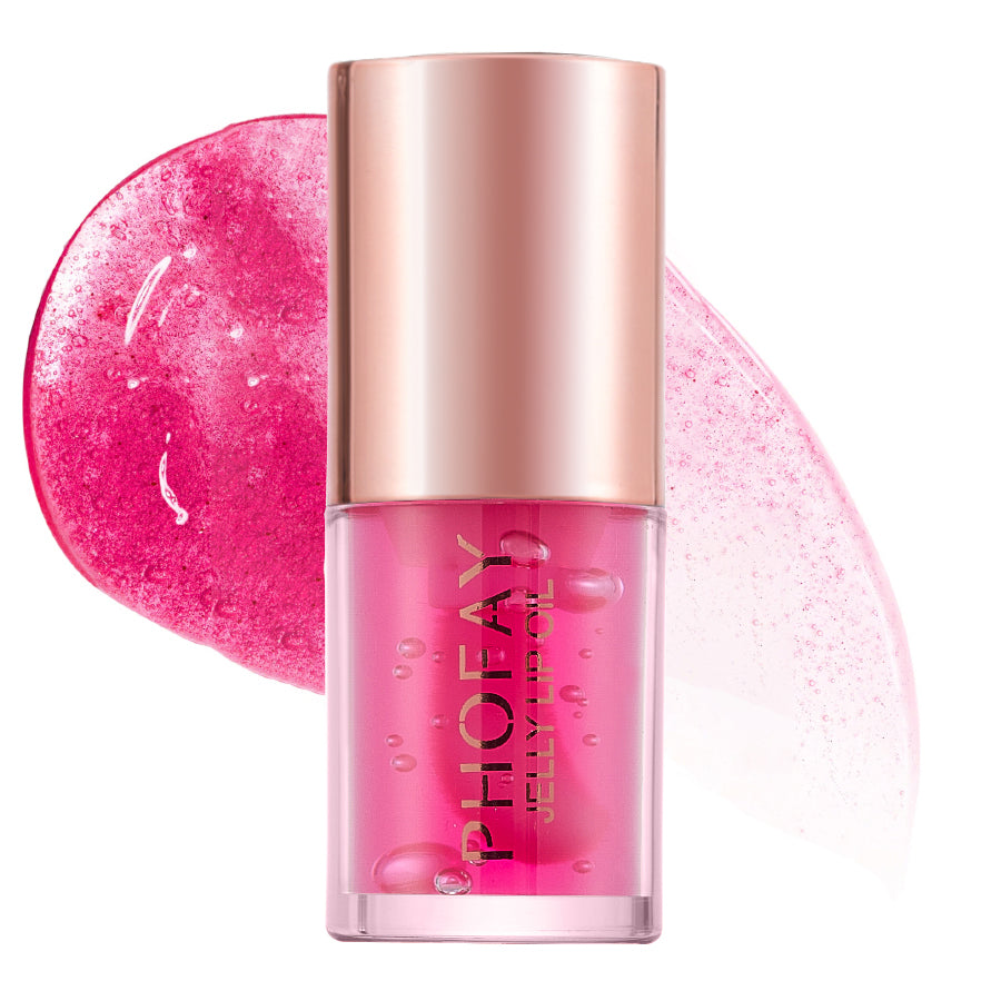 PHOFAY Jelly Lip Oil – Moisturising Non-Sticky Lip Gloss 4.8ml