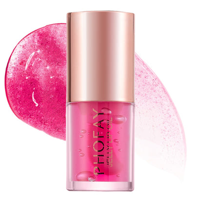 PHOFAY Jelly Lip Oil – Moisturising Non-Sticky Lip Gloss 4.8ml