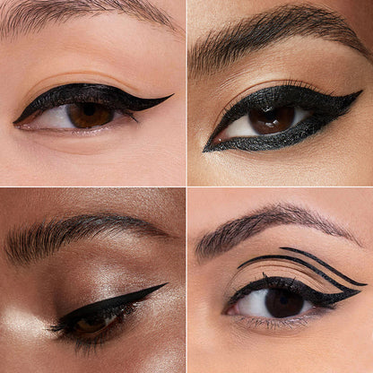 Waterproof Liquid Eyeliner Black | Long-Lasting Precision Liner