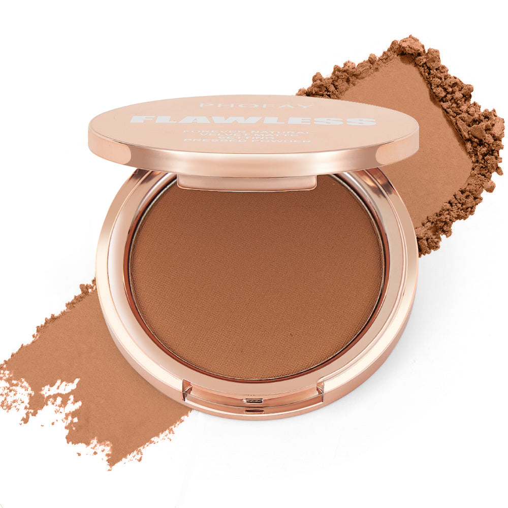 Matte Setting Pressed Powder - Flawless Oil-Control Finish