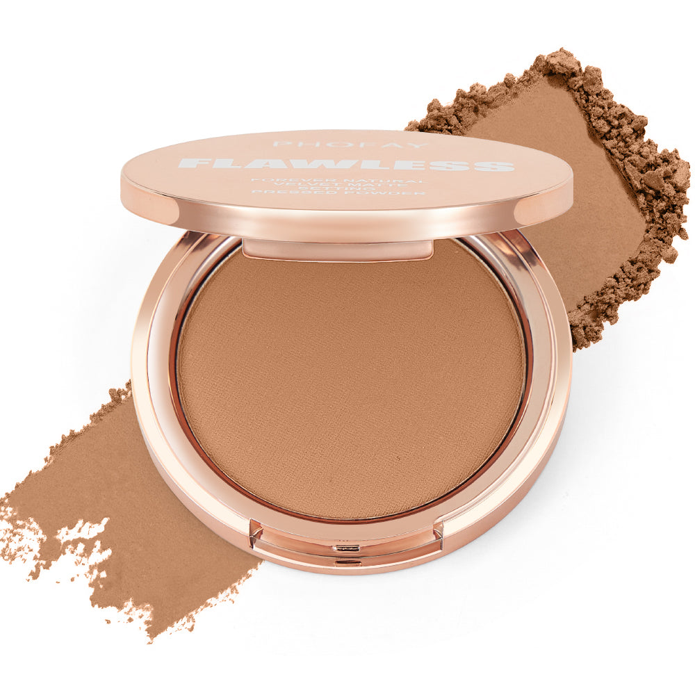Matte Setting Pressed Powder - Flawless Oil-Control Finish