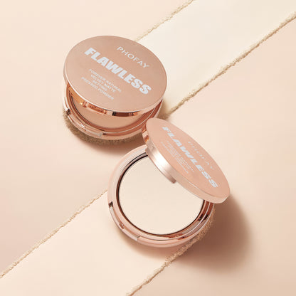 Matte Setting Pressed Powder - Flawless Oil-Control Finish