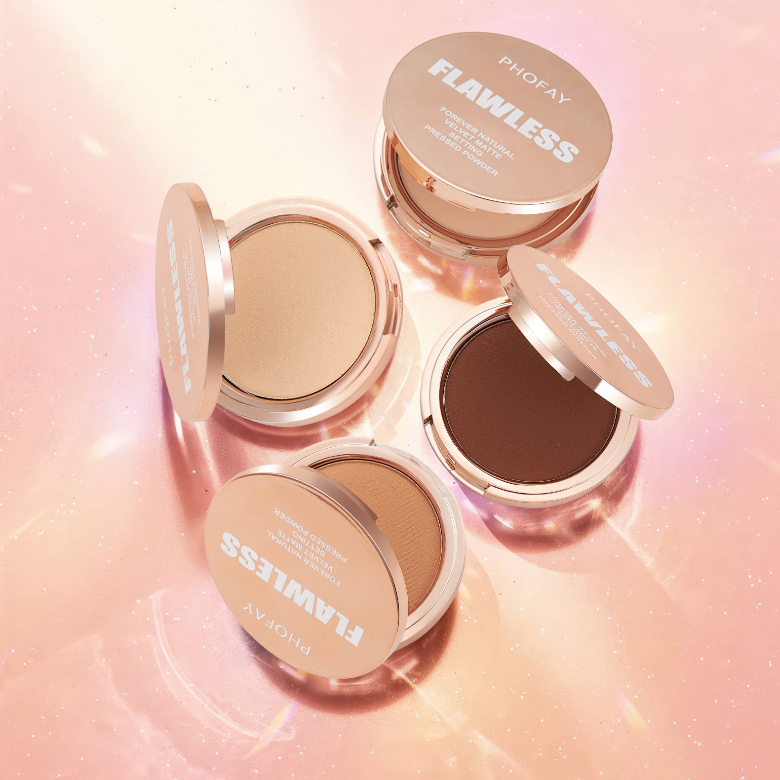 Matte Setting Pressed Powder - Flawless Oil-Control Finish