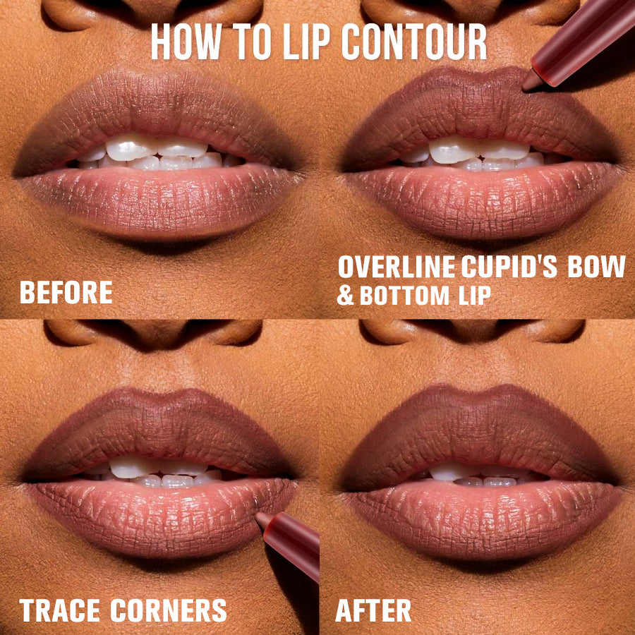 Waterproof Lip Liner Pencil | 8 Shades + Bundle Sets