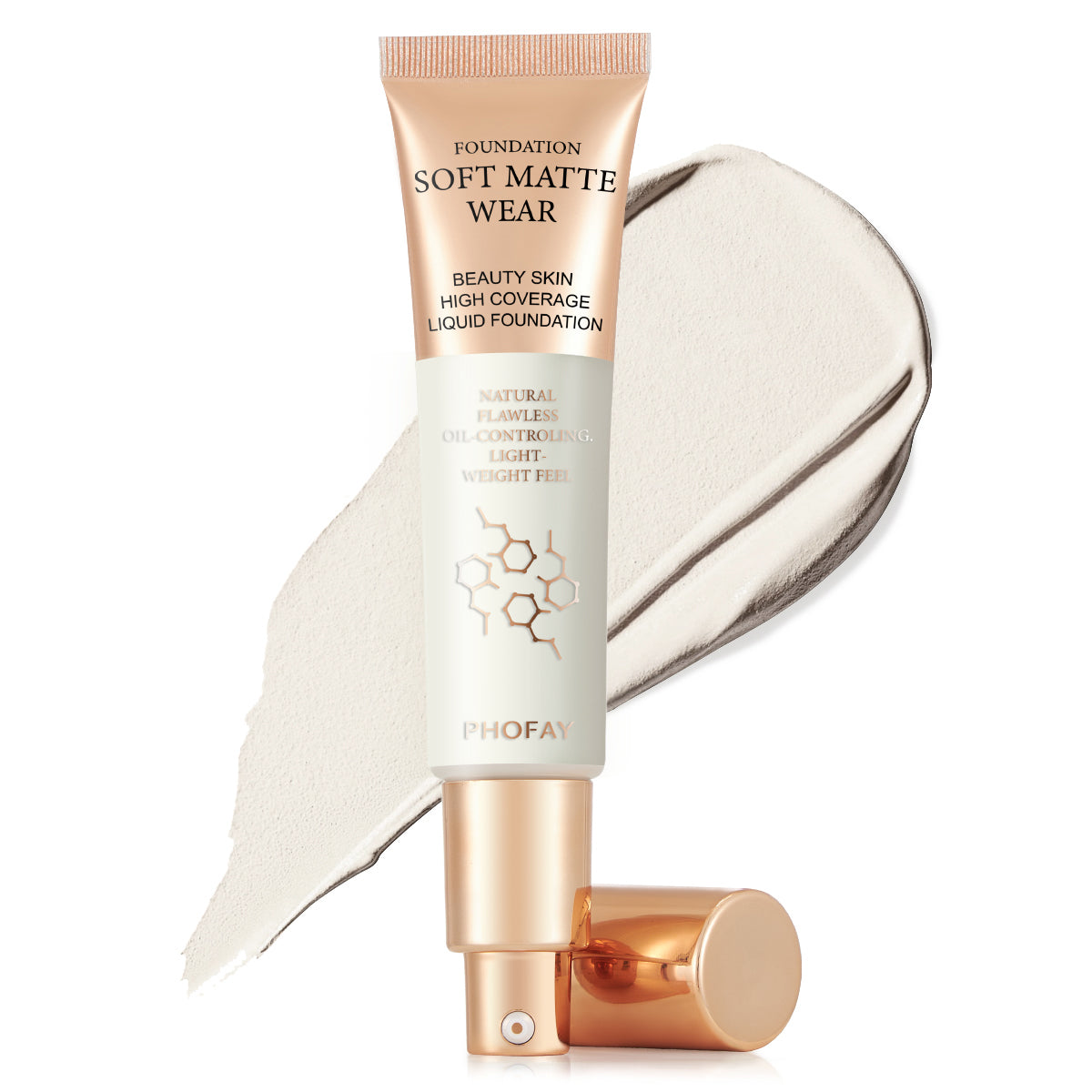 Full Coverage Liquid Foundation | Oil-Control, 10 Shades