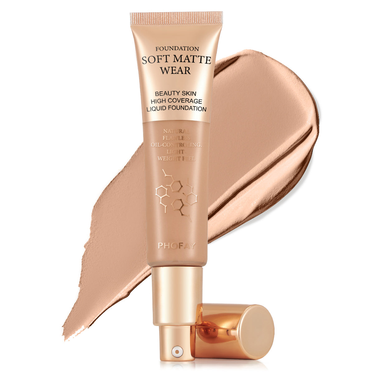 Full Coverage Liquid Foundation | Oil-Control, 10 Shades