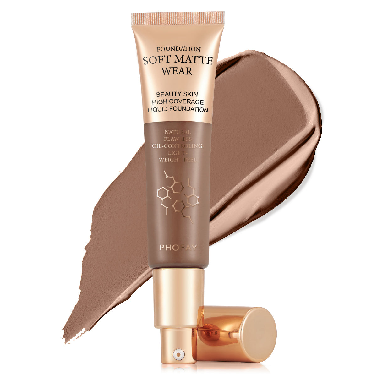 Full Coverage Liquid Foundation | Oil-Control, 10 Shades