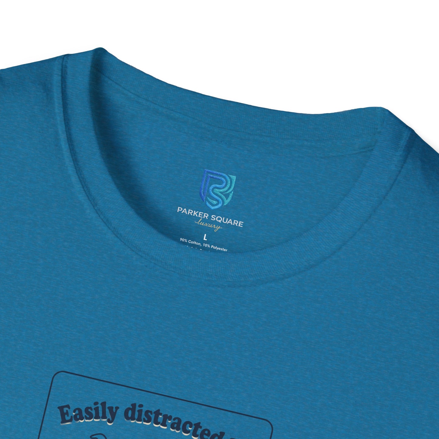 'Easily Distracted By…wait, is that a dog?' Cartoon Dog Graphic Tee