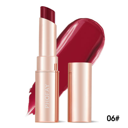 Hydrating Long-Wear Lipstick | 8 Shades | Moisturising
