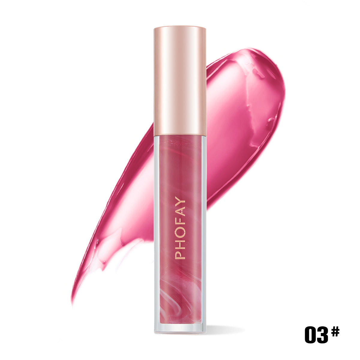 Rose Blooming Hydrating Lip Gloss | 6 Shades | Moisturising