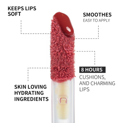 Rose Blooming Hydrating Lip Gloss | 6 Shades | Moisturising