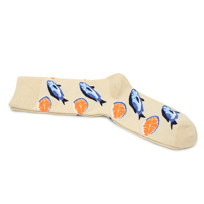 Unisex Seafood Novelty Socks – 5 Ocean Prints