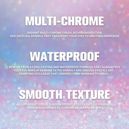 Chameleon Multichromatic Eyeshadow Bundle | 8 Shades | Waterproof