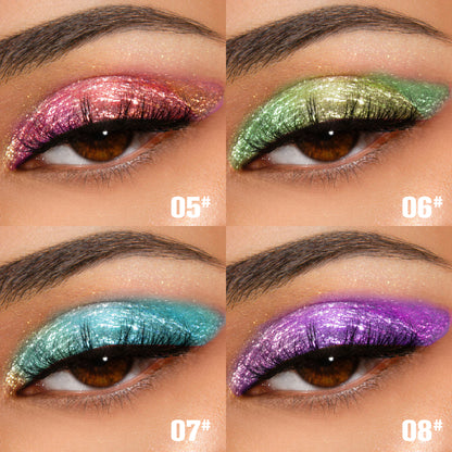 Chameleon Multichromatic Eyeshadow Bundle | 8 Shades | Waterproof
