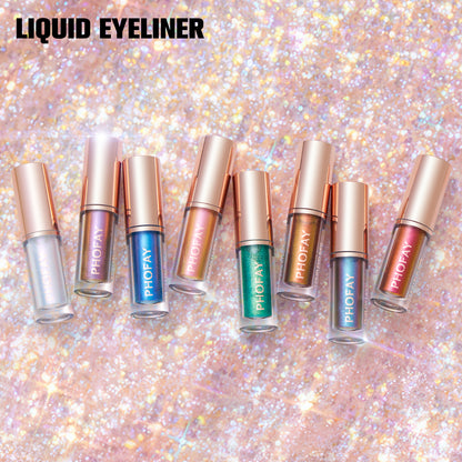Liquid Glitter Eyeliner Set | 8 Colours | Waterproof