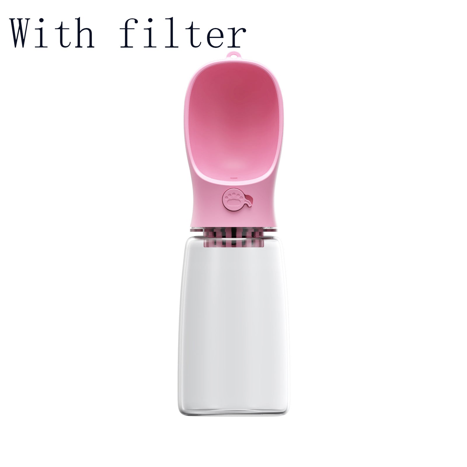 Portable Pet Water Bottle | One-Touch Dog Water Dispenser 350ml & 550ml