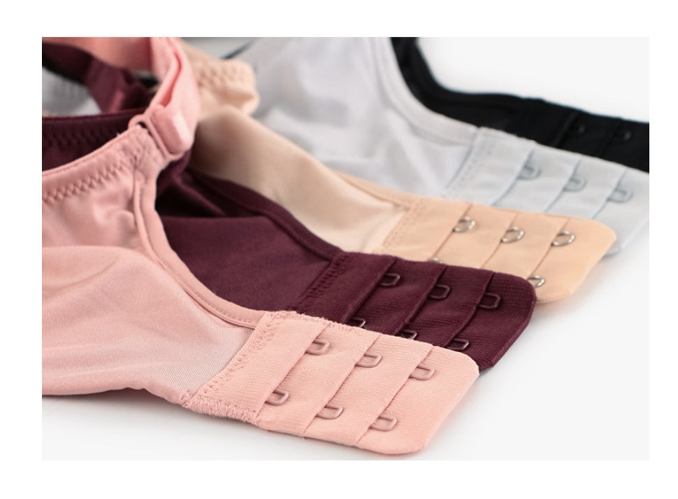 Women's Non-Wired Soft Cotton Bra - Seamless Everyday Comfort