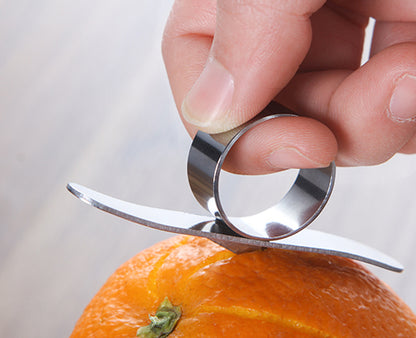 Stainless Steel Ring Citrus Peeler