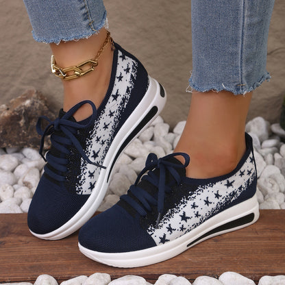 Women's Lightweight Mesh Running Shoes | Non-Slip Lace-Up