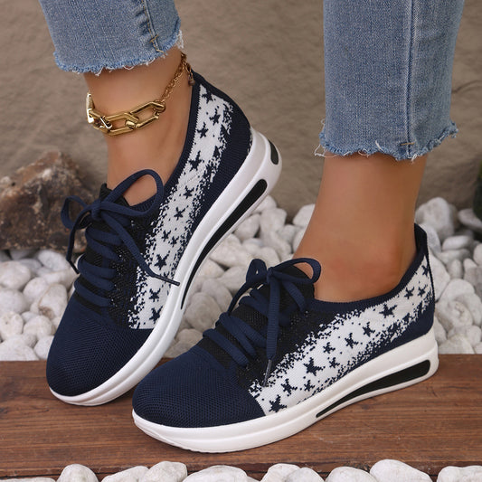 Women's Lightweight Mesh Running Shoes | Non-Slip Lace-Up