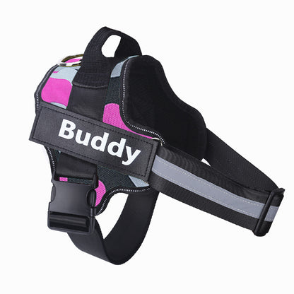 No-Pull Reflective Dog Harness | Adjustable Nylon Vest Puppy to XXL