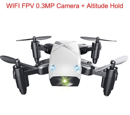 Mini Foldable RC Drone | WiFi Camera Option | 4-Channel Quadcopter