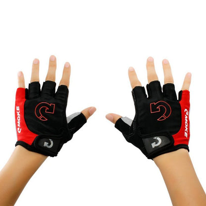 Short Finger Cycling Gloves – Anti-Sweat Quick-Dry Shock-Resistant MTB Gloves