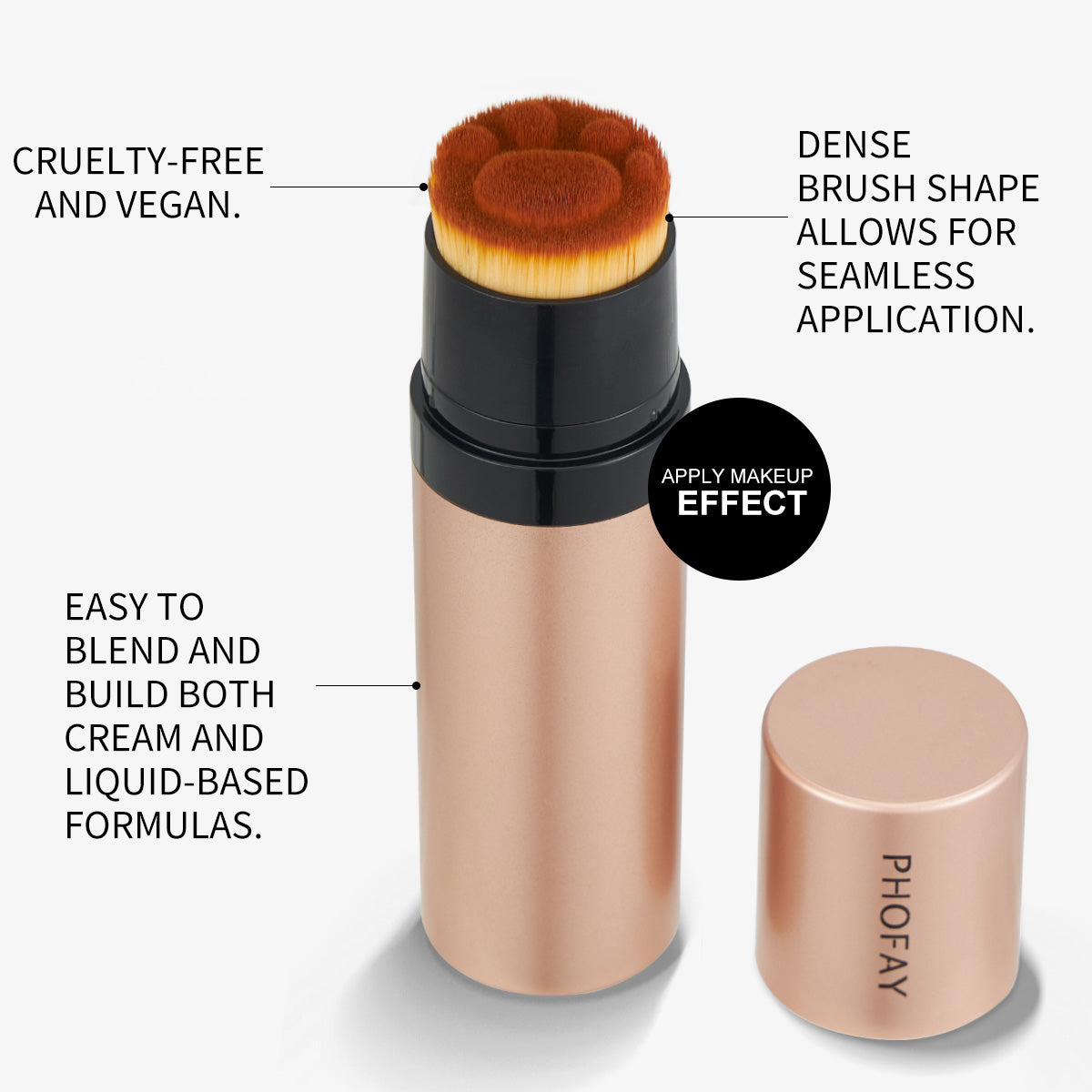 Contour Shaping Stick with Built-In Brush | 8 Shades