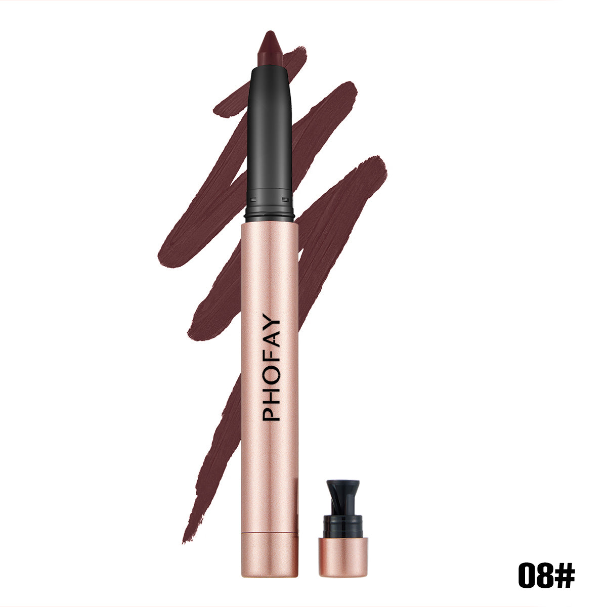 Matte Lip Liner & Lipstick Pen | 8 Shades