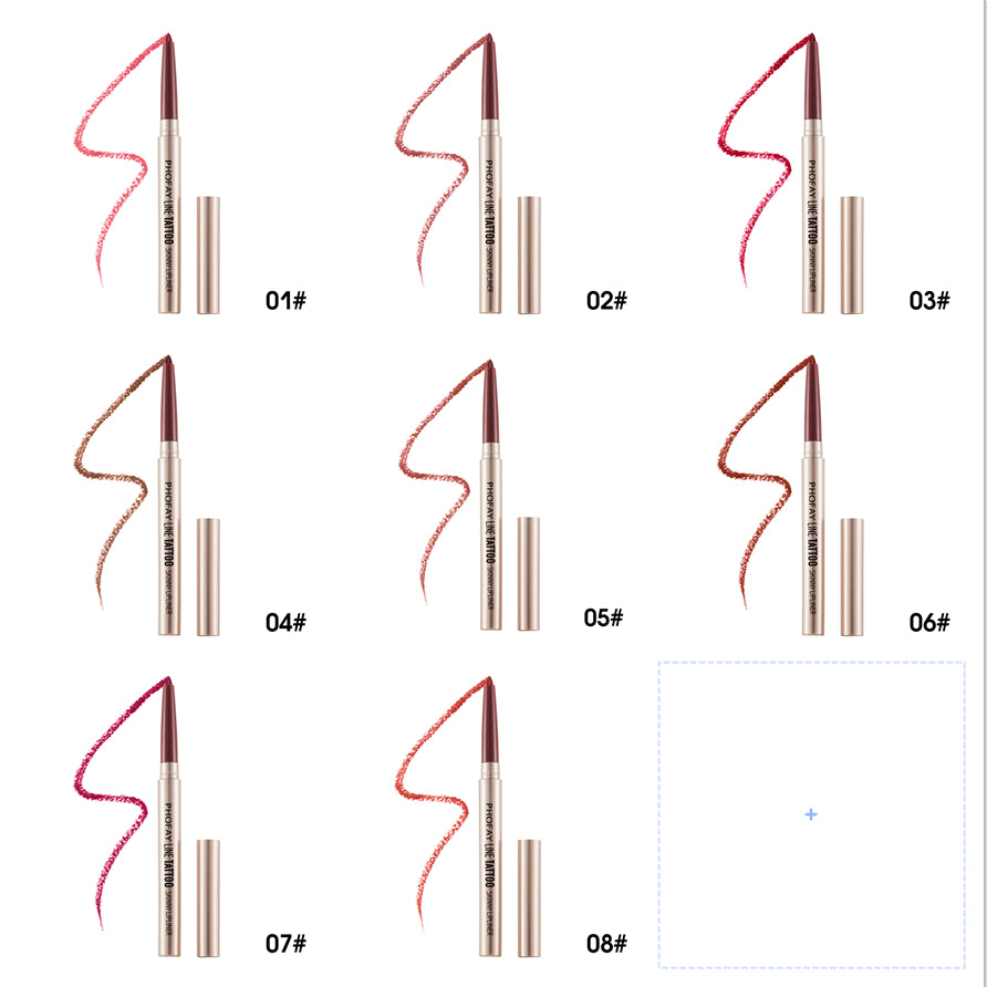 Waterproof Lip Liner Pencil | 8 Shades + Bundle Sets