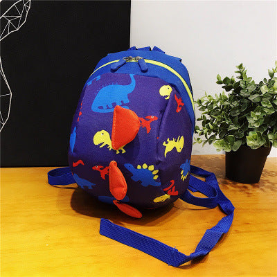 Kids' Dinosaur Cartoon Mini Backpack – Fun Anime Print School Bag