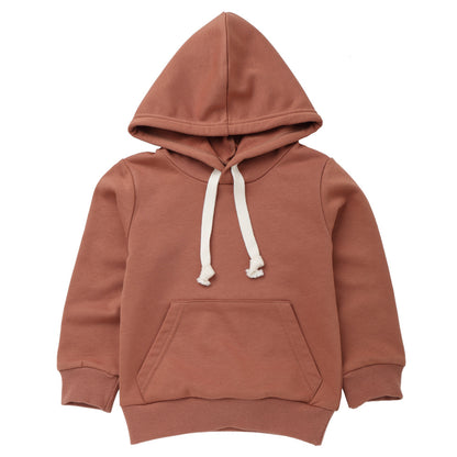 Children's 95% Cotton Hooded Sweatshirt | Kids Casual Hoodie 90-140cm