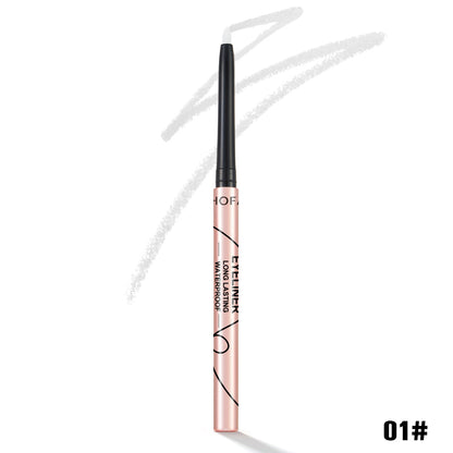 Waterproof Coloured Eyeliner Pencil | Matte & Long-Lasting