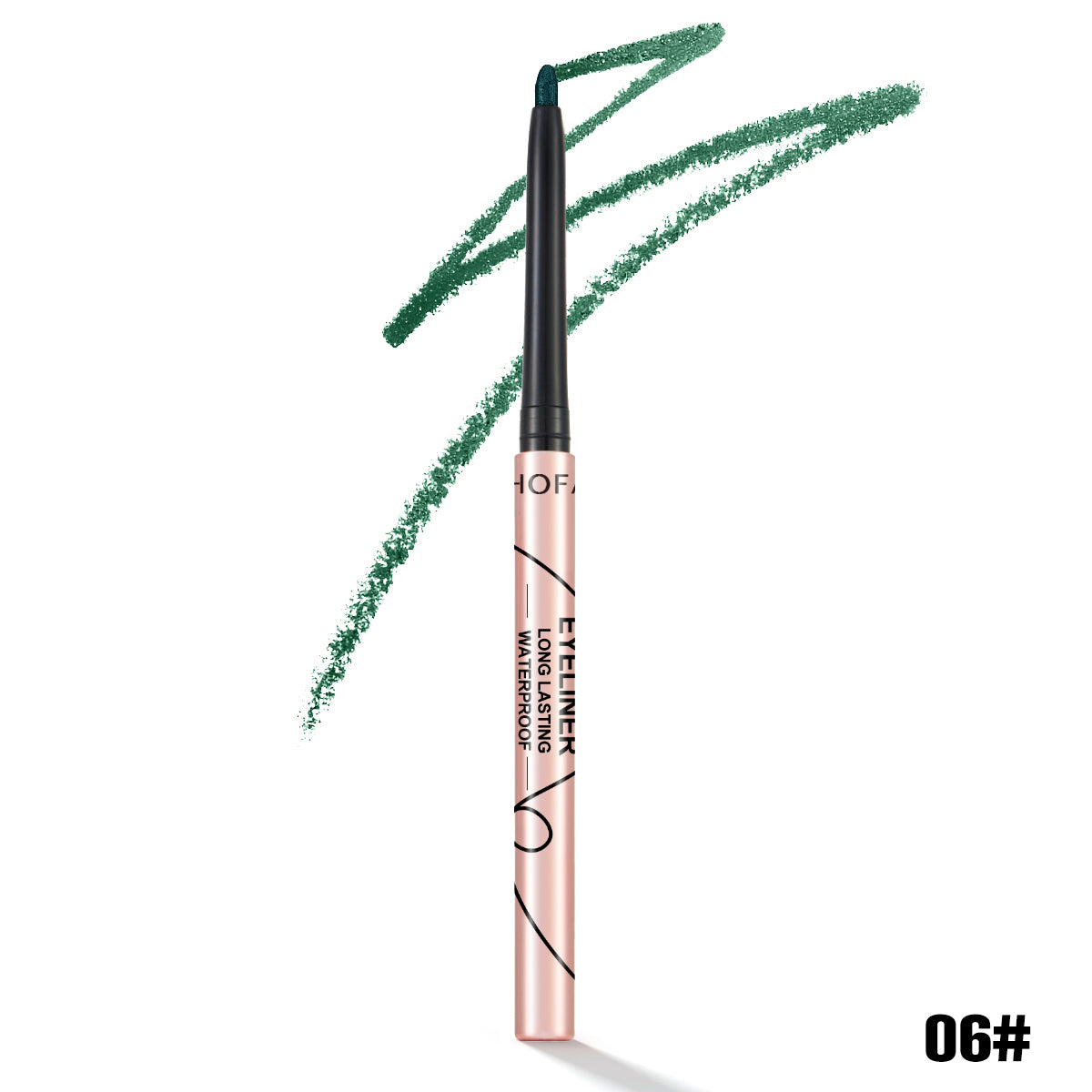 Waterproof Coloured Eyeliner Pencil | Matte & Long-Lasting