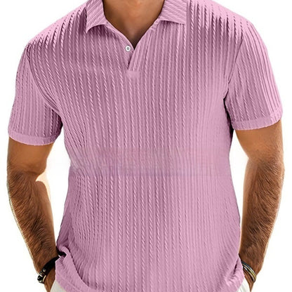 Men's Slim Fit Striped T-Shirt – Short Sleeve Summer Top | Sizes S–5XL