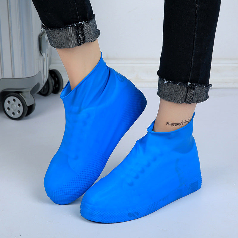 Silicone Waterproof Shoe Covers – Unisex Rain Boot Overshoes