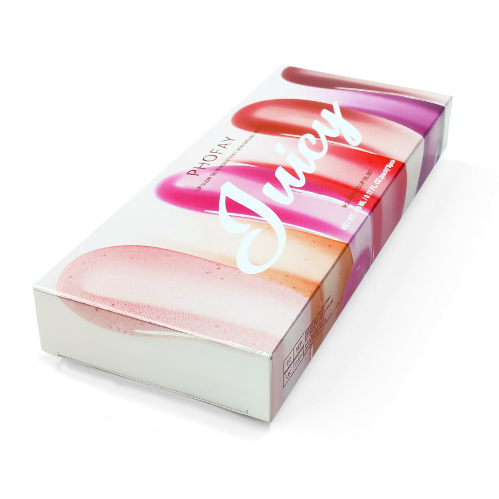 Juicy Lip Oil Set 8 Shades | Ultra-Moisturising Lip Gloss