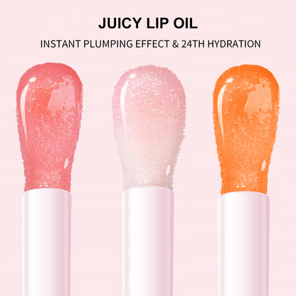 Juicy Lip Oil Set 8 Shades | Ultra-Moisturising Lip Gloss