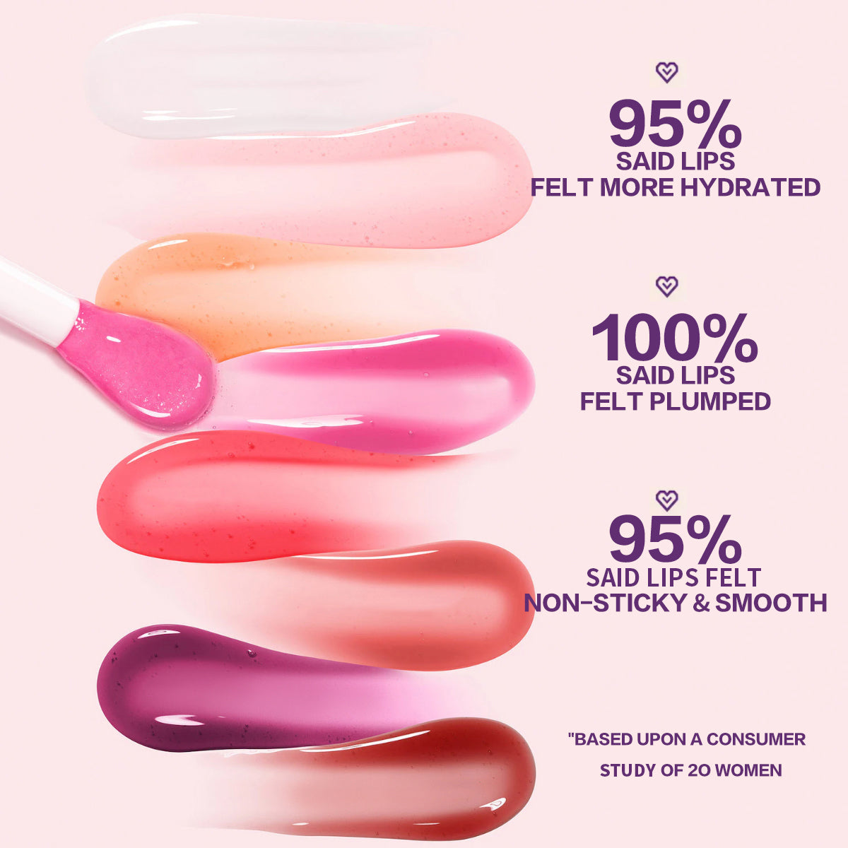 Juicy Lip Oil Set 8 Shades | Ultra-Moisturising Lip Gloss