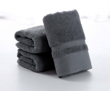 Long-Staple Cotton Face Towel 34x74cm | Soft & Absorbent