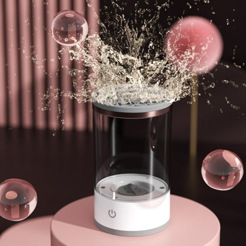 Electric Makeup Brush Cleaner — USB Rechargeable Automatic Brush Spinner & Dryer