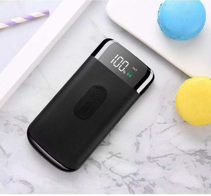 20,000mAh Slim Power Bank – LCD Display Multi-USB Gold, Black, White, Rose Gold & Blue