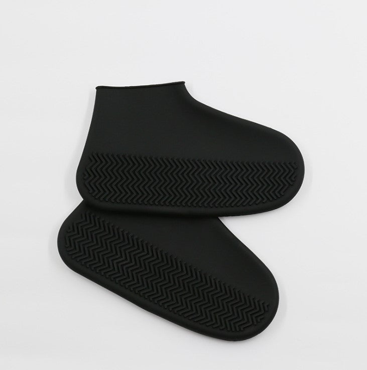 Silicone Waterproof Shoe Covers – Heeled Overshoes, Unisex