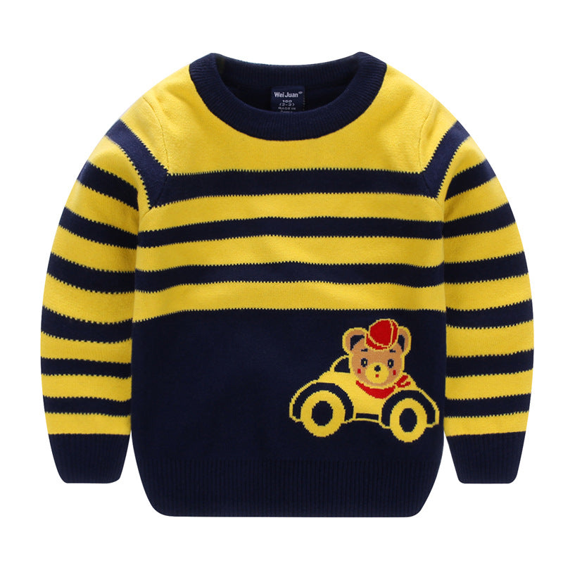 Children's Cartoon Pullover Sweatshirt | Soft Kids Jumper