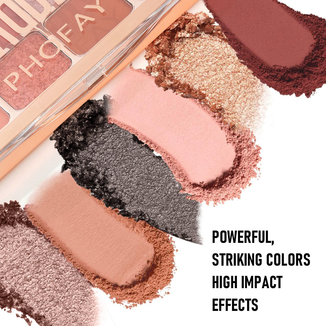 12-Shade Eyeshadow Palette Matte & Metallic